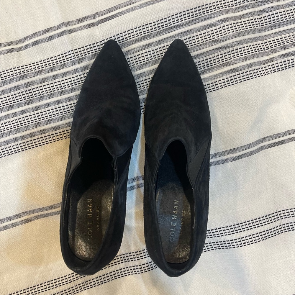 Cole Haan Women's Black Suede booties